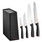 BRUND Easy Cut 5pc Knife Block Set