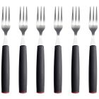 BRUND Easy Cut 6pc Steak Fork Set