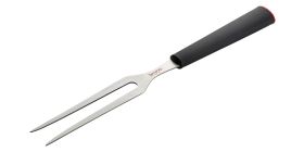 BRUND Easy Cut 7.5'' Carving Fork with Cover